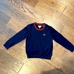 Lacoste size 6 sweater
